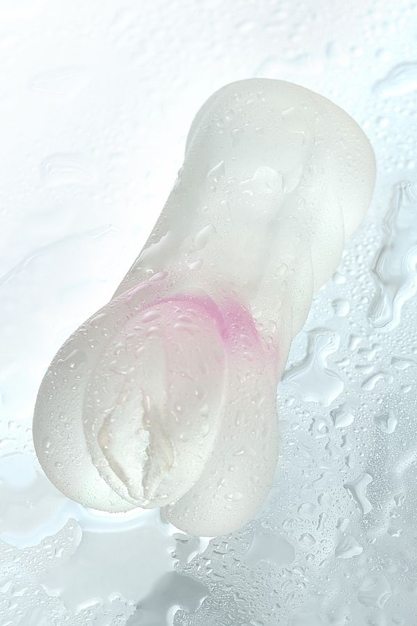 This delicate rose answers your expectations for tenderness ... Juicy Pussy - Crystal Rose Masturbator - Clear photo-8