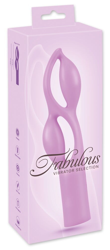 Extraordinary design for amazing climaxes! The extravagant r... You2Toys - Fabulous Double Vibrator - Purple photo-11