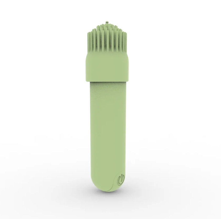 Silicone vibro bullet with 3 attachments
Vibration Modes: 1... Liebe Seele - Bullet Vibrator w Attachment - Green photo-4