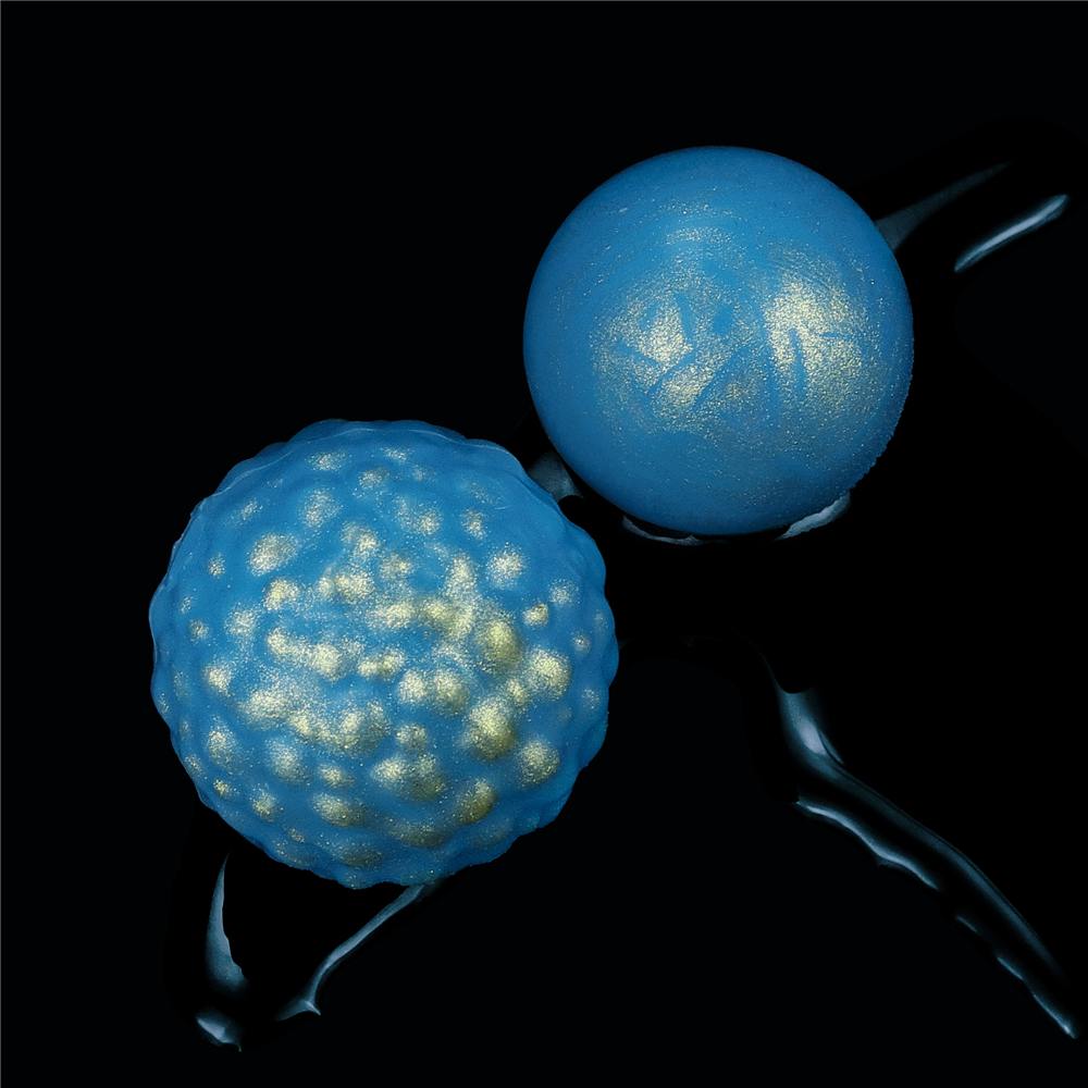 Find your inner strength with easy-to-use weights that take ... Lovetoy - Ocean's Toner Kegel Egg Set - Blue photo-4