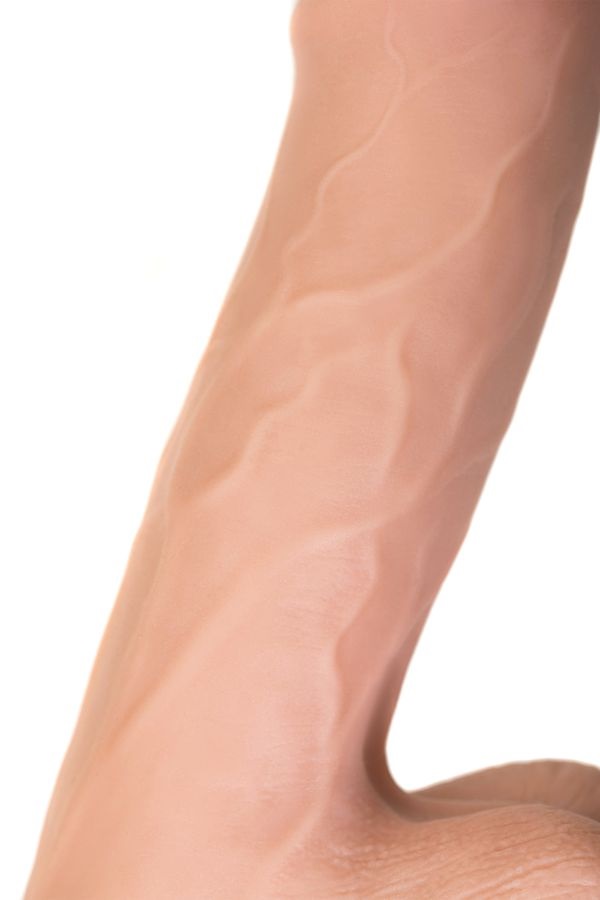 The only thing you can think of this handsome is "Oh, m... My Babe - My Treasure Sliding Skin Dildo - Flesh photo-11