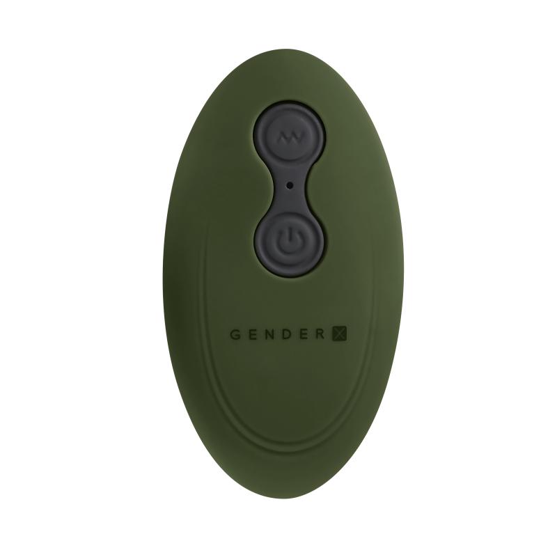 Take command with The General - a sturdy, dual-motor toy wit... Gender X - The General Anal Vibrator - Green photo-8