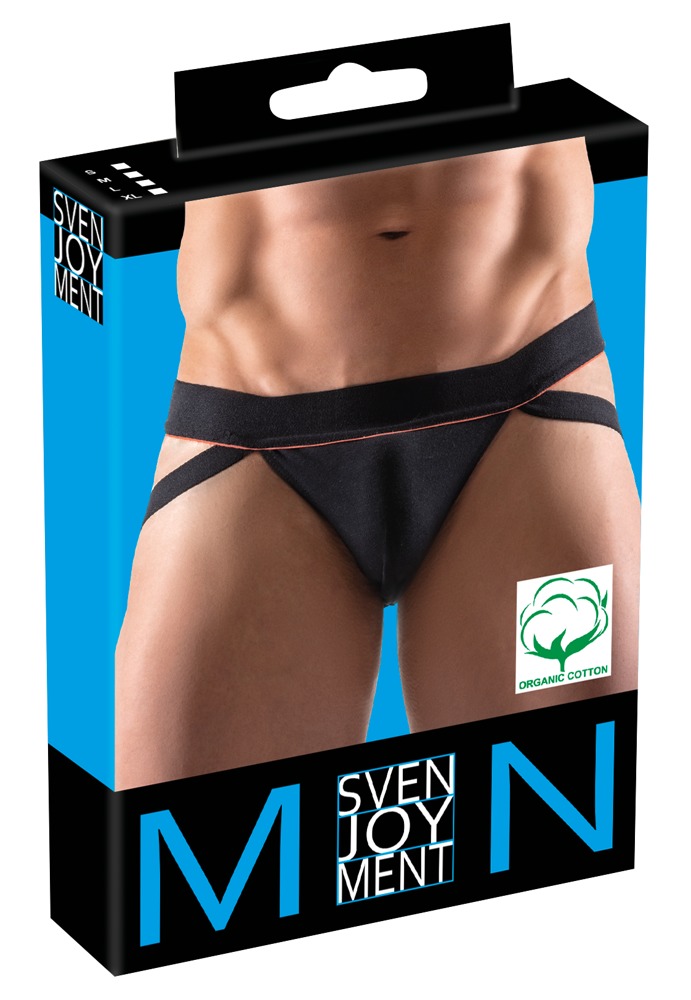 Stretchy organic cotton for the active man!
The black jock f... Svenjoyment - Organic Cotton Jockstrap - Black - XL photo-6