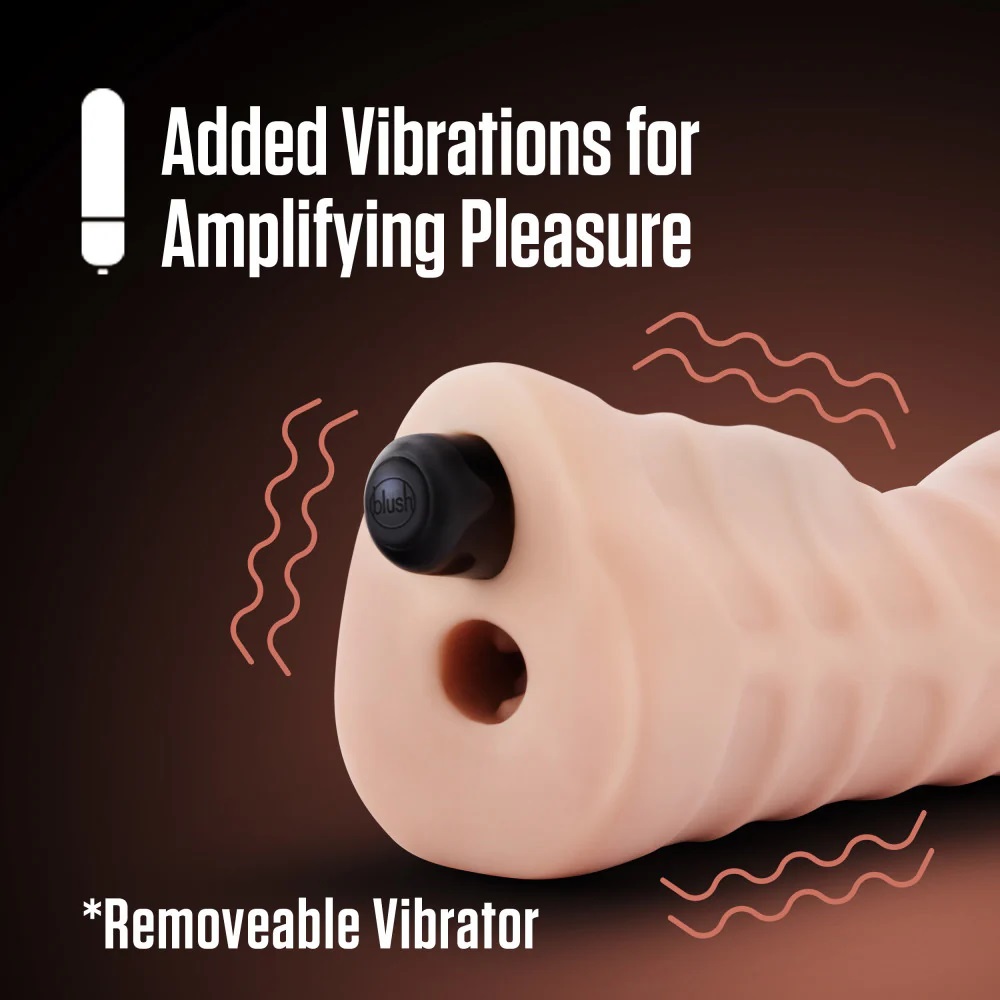 Ayumi is your dream AI partner, ready to make your most epic... EnLust - Ayumi Vibro Stroker - Beige photo-5