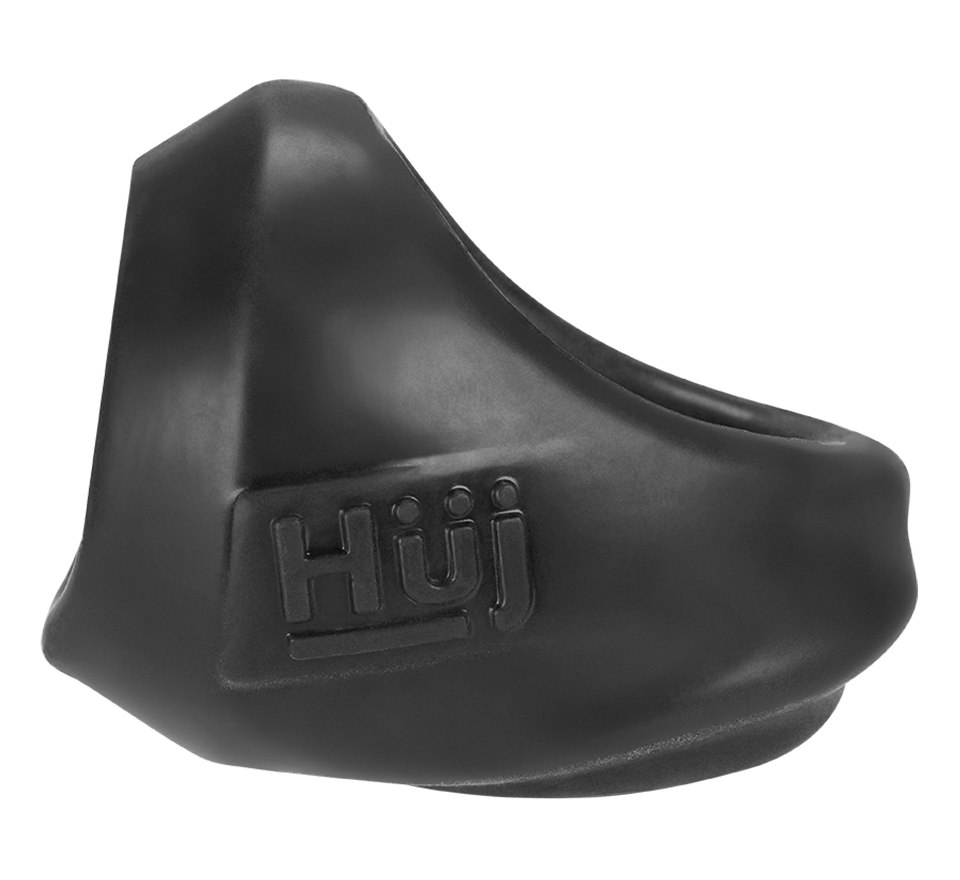 Hünkyjunk’s cock-sling toy is designed to fit the Hüj style-... Hunkyjunk - Clutch Cock & Ball Sling - Black photo-3