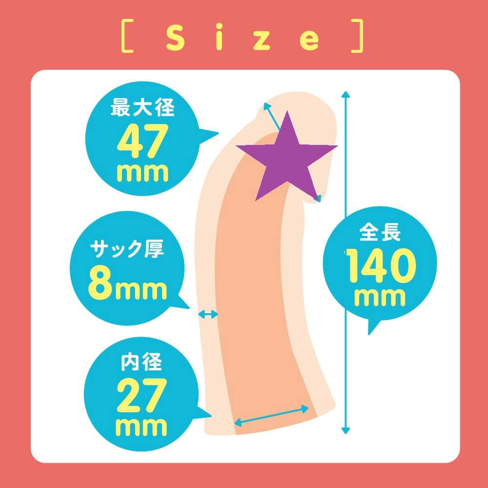 Perfect fit for any size! Authentic feel and look! A gentle-... Pepee - Punito Curved Penis Sleeve photo-2