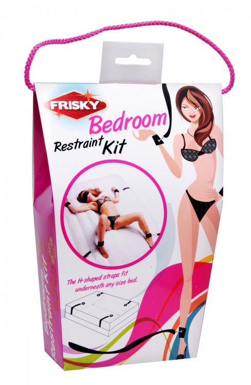 The Frisky Bedroom Restraint Kit is portable and easily rest... Frisky - Bedroom Restraint Kit - Black photo-8