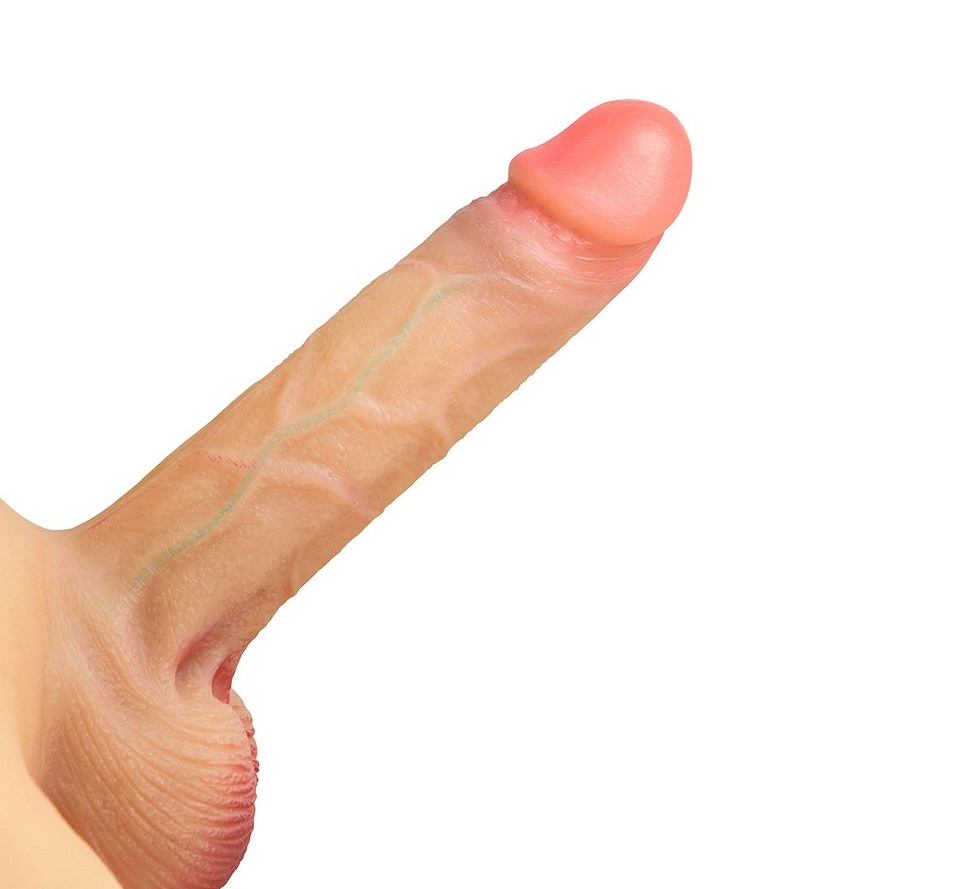 Unleash your inner alpha with the Real Manly Solid Realistic... Real Manly - Realistic Dildo Suit - Flesh - S/M photo-3