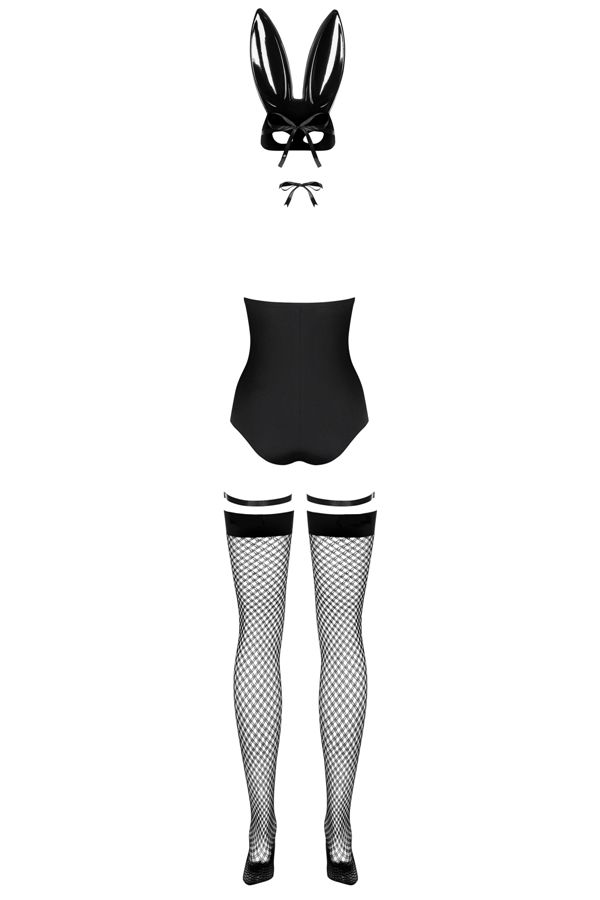 Longing for new experiences? We have something that will hel... Obsessive - Bunny Costume - Black - L/XL photo-8