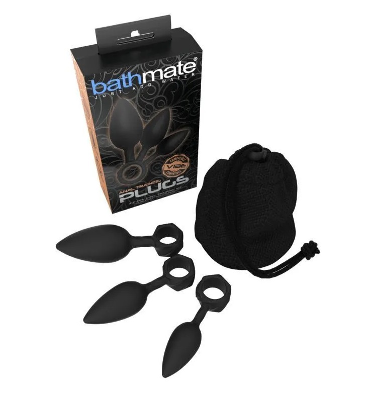 Interested in trying out anal? Preparation really matters - ... Bathmate - Anal Training Plugs - Black photo-4