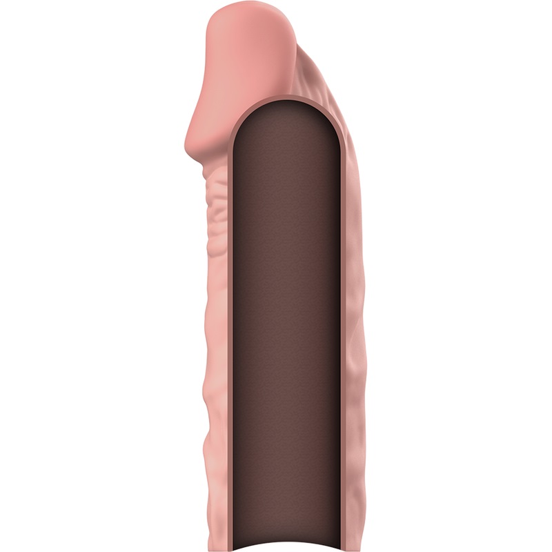 Increase your girth and intensify the pleasure for both of y... VirilXL - V5 Penis Extender - Flesh photo-6