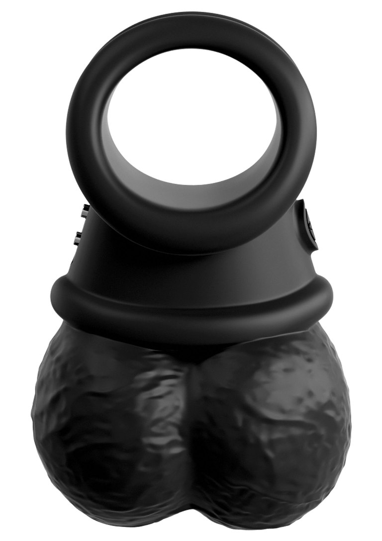 Get ready to have a ball with The Crown Jewels!
This dual d... King Cock - Crown Jewels Vibro Balls - Black photo-3