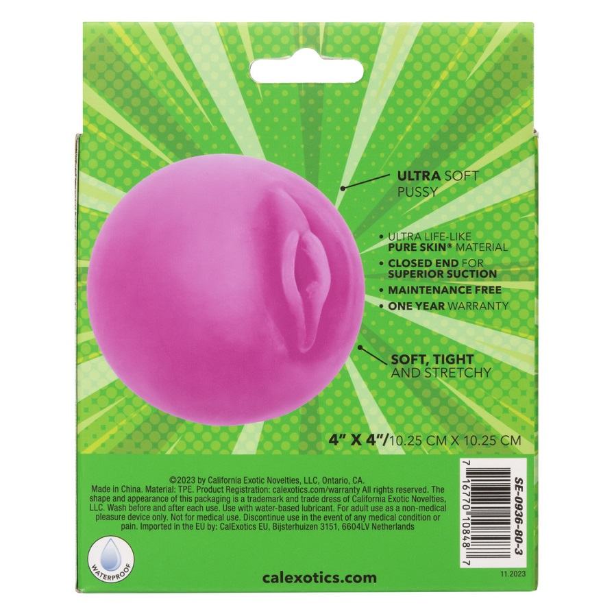 Enjoy fun and pleasure with the Pop Sock! Pussy masturbator.... CEN - Pop Sock Pussy Masturbator - Purple photo-8