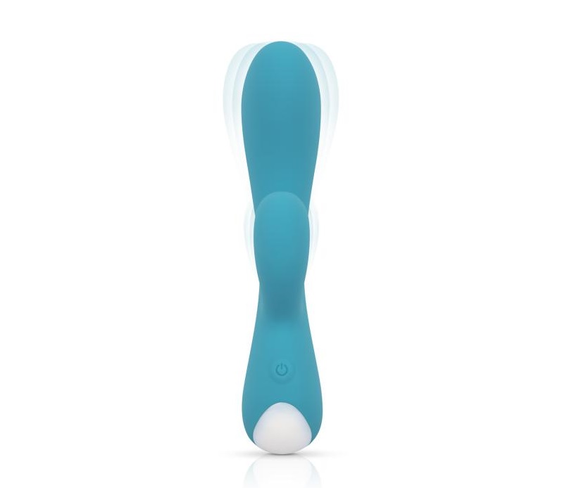 Martina from the Cala Azul collection is a luxury Rabbit vib... Cala Azul - Martina Rabbit Vibrator - Blue photo-4