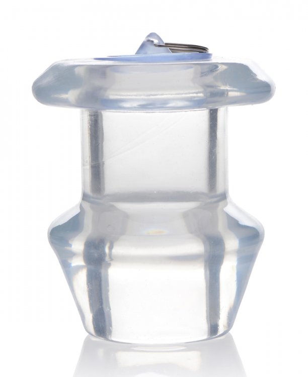 Stretch them open wide and plug them up how you wish! With t... Master Series - Ass Bung Hollow Anal Dilator XL - Clear photo-4