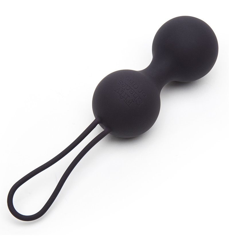 Colour changing 90g silicone jiggle balls, based on a best s... Fifty Shades of Grey - Inner Goddess Jiggle Balls - Purple photo-5