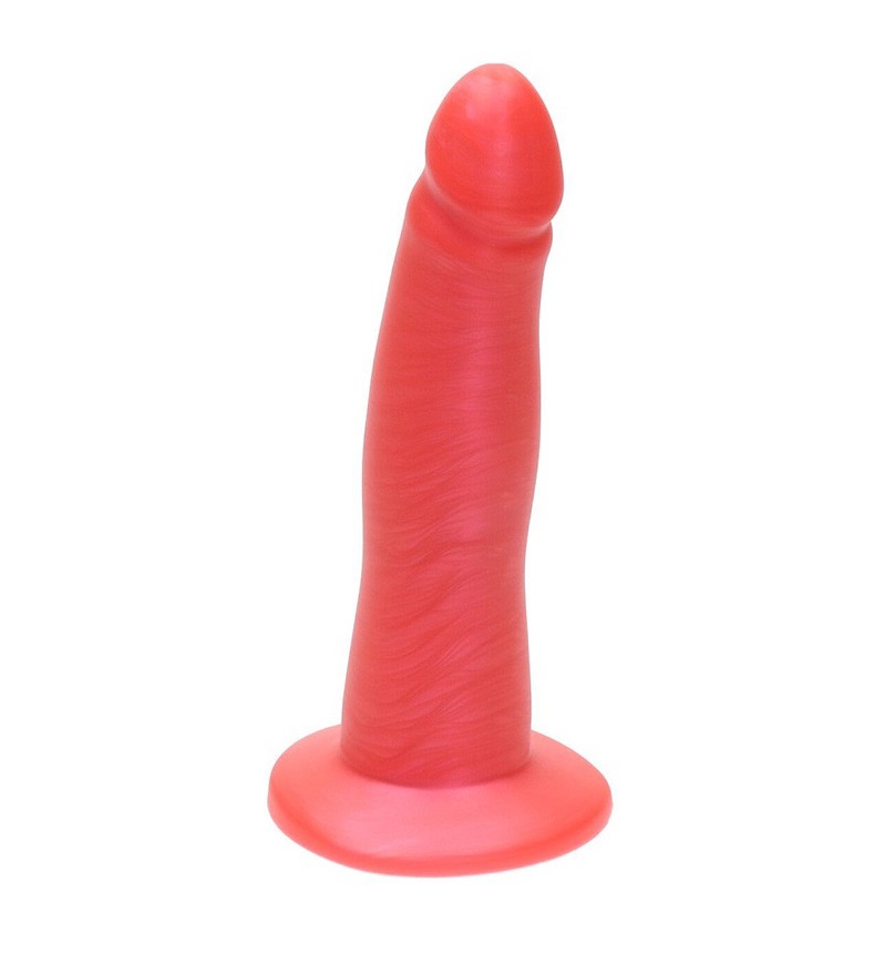 Eros is the perfect dildo for beginners: it has a simple des... Ylva & Dite - Eros Realistic Dildo - Bright Red photo-3