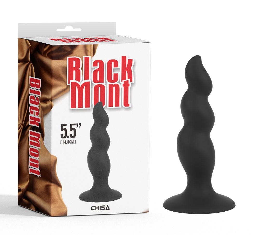 Black Mont series anal plug with wavy surface
Phthalates Fr... Chisa - 5.5'' Control Stuffer Plug - Black photo-5