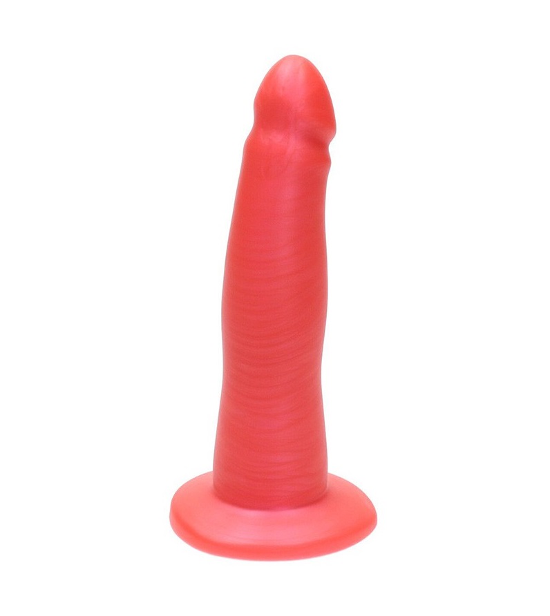 Eros is the perfect dildo for beginners: it has a simple des... Ylva & Dite - Eros Realistic Dildo - Bright Red photo-2