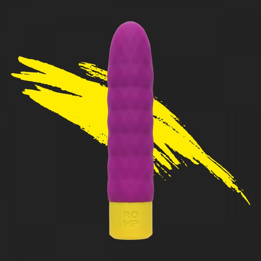 我们想通知您,适用于 Wow Tech 产品(ROMP、Womanizer、We-Vibe、Arcwave)的充电器适配... Romp - Beat 震动棒 - 紫色 照片-3