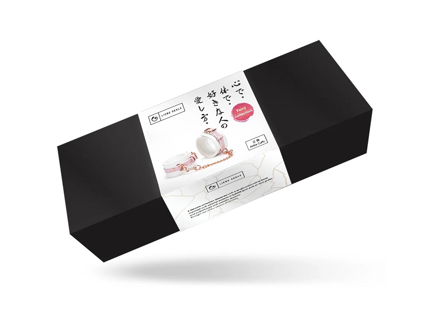 Enjoy full body domination with these colorful leather ankle... Liebe Seele - Fairy Goat Leather Ankle Cuffs - Pink photo-3