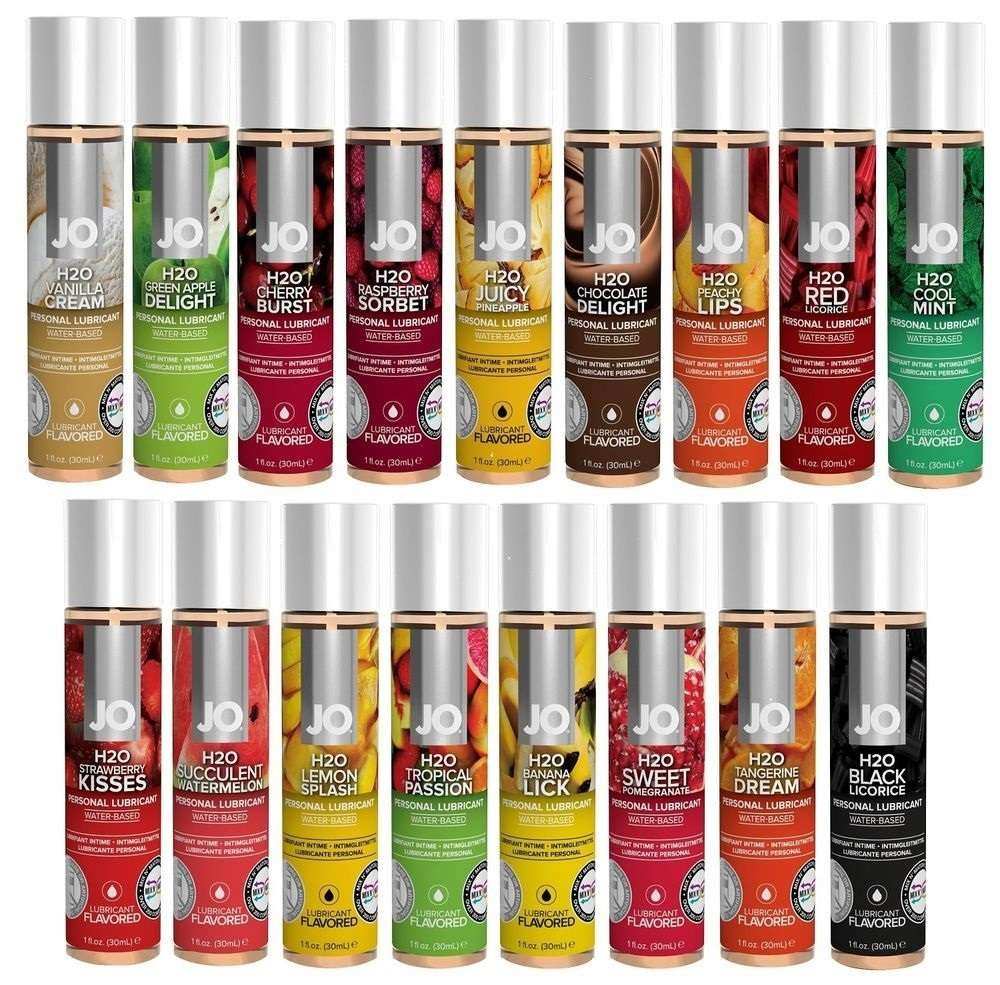 The JO® H2O FLAVORED COLLECTION offers a flavorful array of ... JO - H2O Raspberry Lubricant - 30ml photo-3