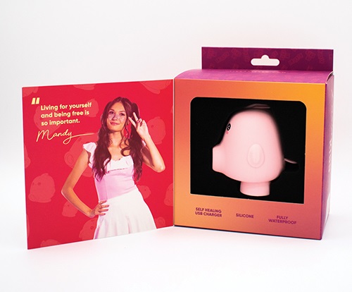 Natalie's Toy - Kawaii Kiss 阴蒂刺激器 - 粉红色 照片