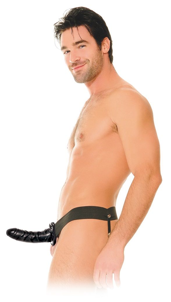 Here is the perfect strap-on for the both of you. Perfect fo... Fetish Fantasy - Hollow Strap-On - Black photo-3