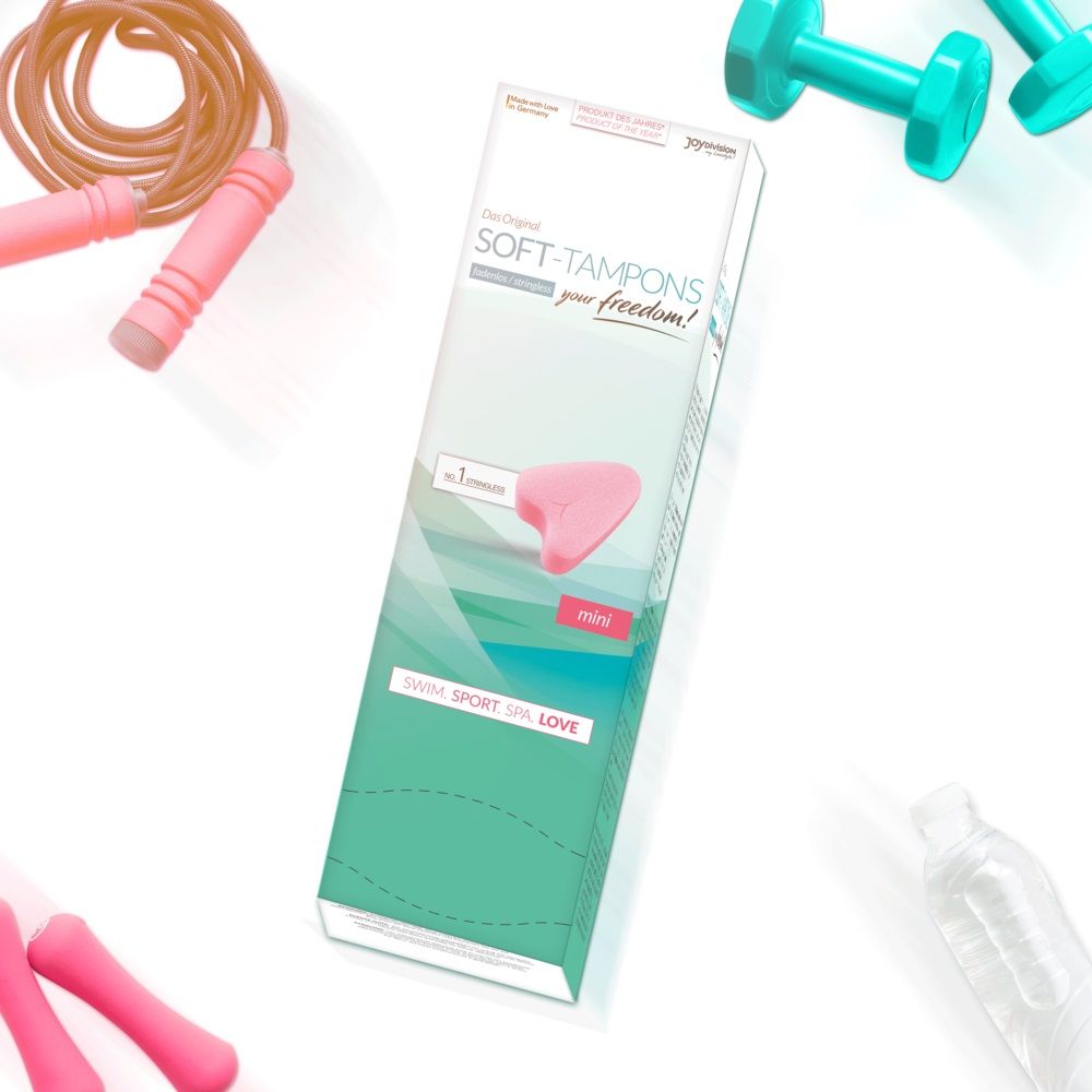 Discover your stringless freedom now!
Soft-Tampons are the ... Joy Division - Soft Tampons Mini 10's Pack photo-6