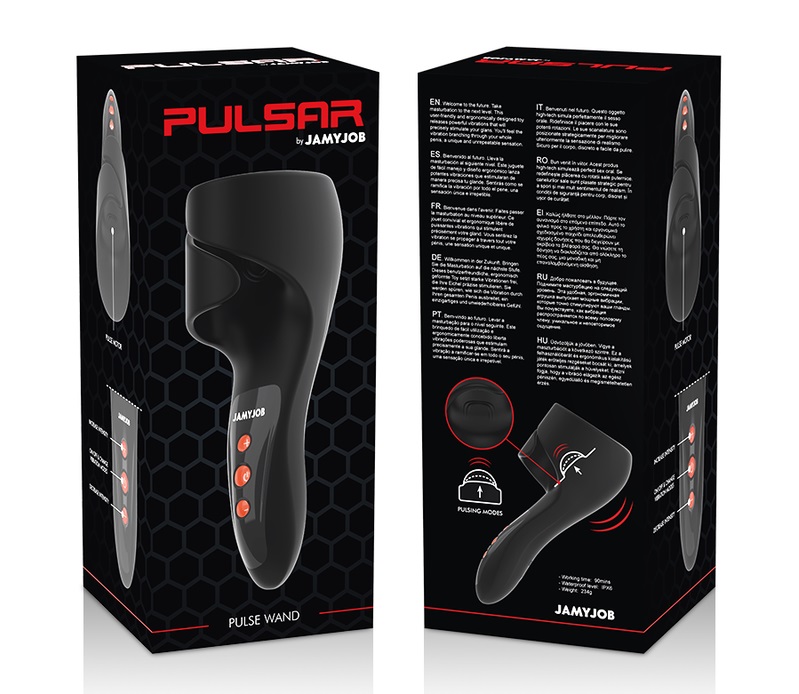 At JAMYJOB continue to innovate every day to offer maximum p... Jamyjob - Pulsar Vibro Wand - Black photo-7