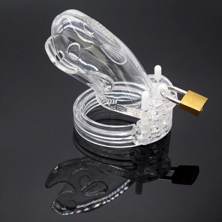 Short Whale head chastity cage
Total high: 110mm
Cage high:... FAAK - Short Whale Chastity Cage - Clear photo-3