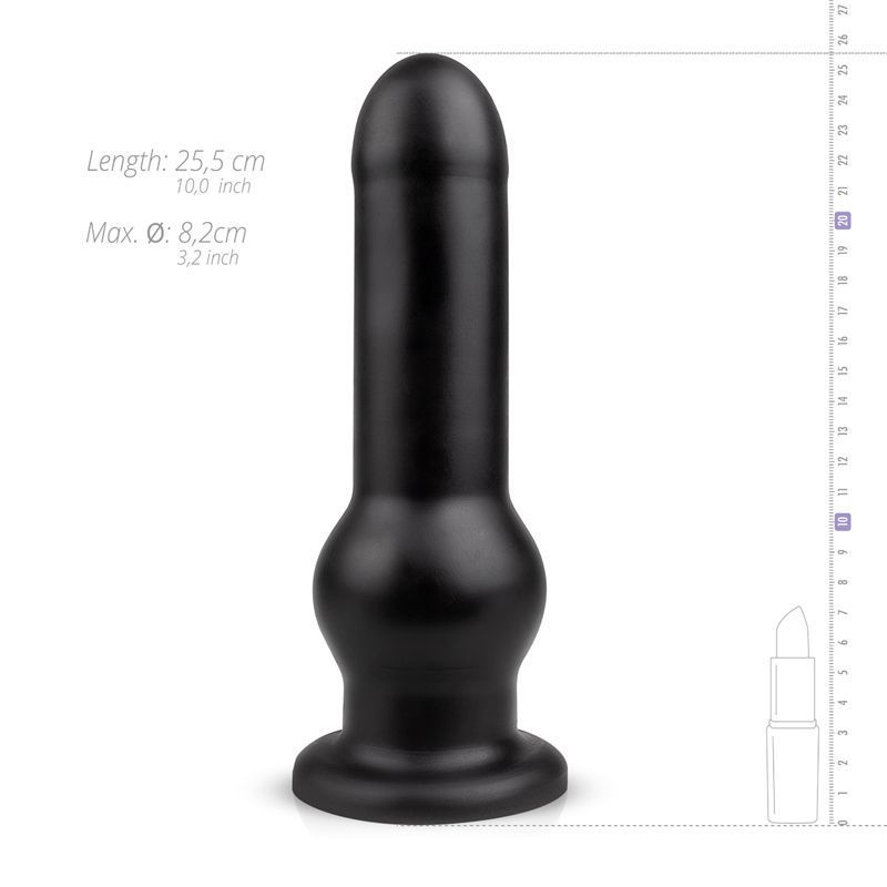 The Tactical I Dildo is armed with pleasure, and always hits... BUTTR - Tactical I Dildo - Black photo-4