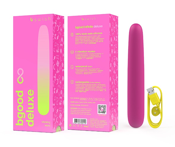 Get ready to unleash the best with Bgood Infinite Deluxe – t... B Swish - Bgood Infinite Vibrator - Rose photo-3