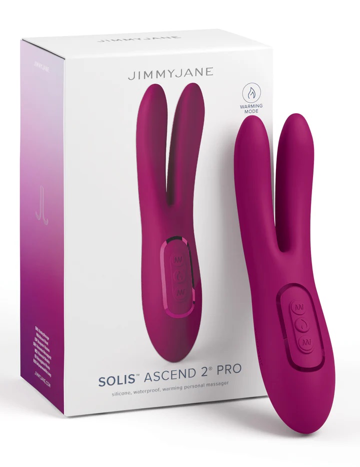 The Solis Ascend 2 Pro is a whirlwind of pleasure packed int... JimmyJane - Solis 2 Pro Warming Massager - Pink photo-8