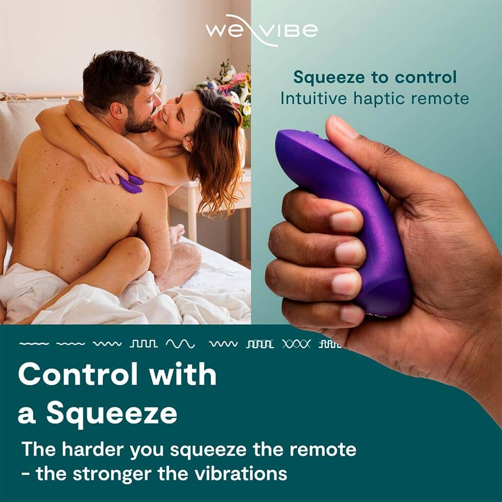 We-Vibe - Chorus Pro Clitoral & G-Spot Couples Vibrator - Cosmic Purple photo-8