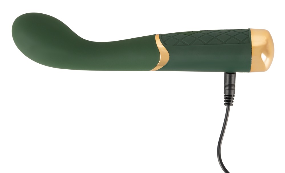 Beautiful design for G-spot stimulation!
Wonderfully curved ... Emerald Love - Luxurious G-Spot Vibe - Green photo-6