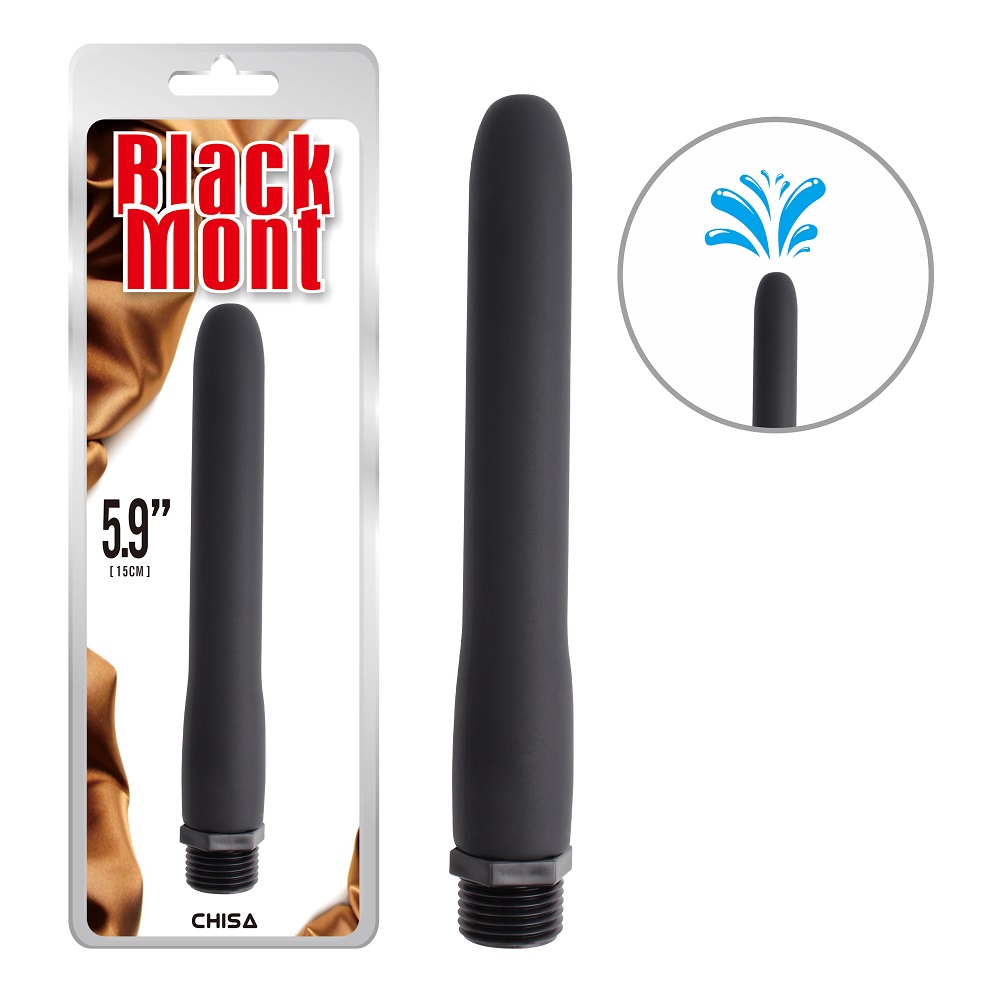 Anal Douche, Smooth, Phthalate Free
Material: Silicone+... Chisa - Bum Douche Buddy - Black photo-3