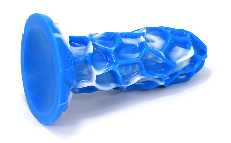 Ancient Mythical Beast -JiOt silicone anal plug, realistic a... FAAK - Mythical Beast JiOt Plug - Blue/White photo-9
