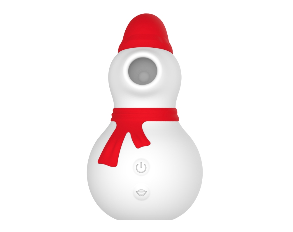 10 frequency sucking function
Magnetic charging
Chisa - Snowman Sucking Massager - Red photo-3