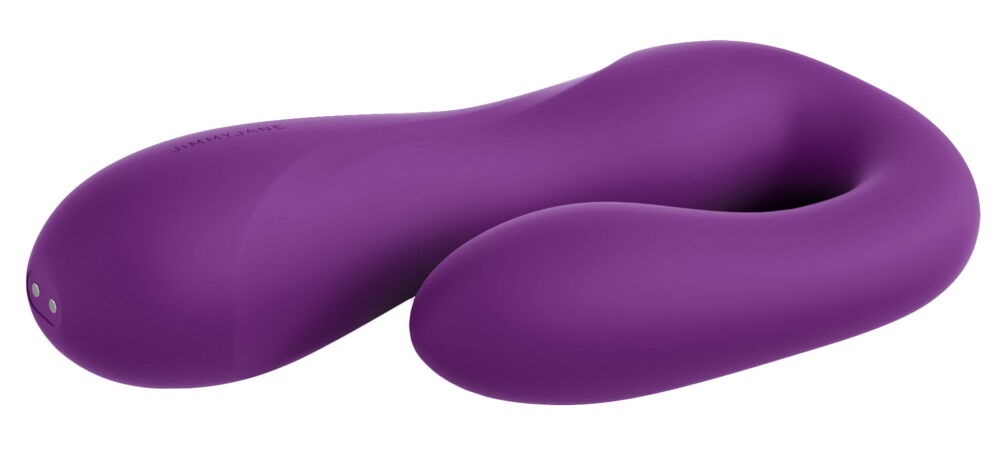 Flexible Reflexx Rabbit 3 double vibrator from JimmyJane for... JimmyJane - Reflexx Rabbit Vibrator - Purple photo-5