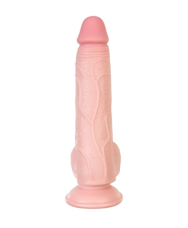 The only thing you can think of this handsome is "Oh, m... My Babe - My Dear Sliding Skin Dildo - Flesh photo-12