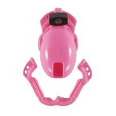 Locked in Lust - Vice Plus Chasity Cage - Pink photo