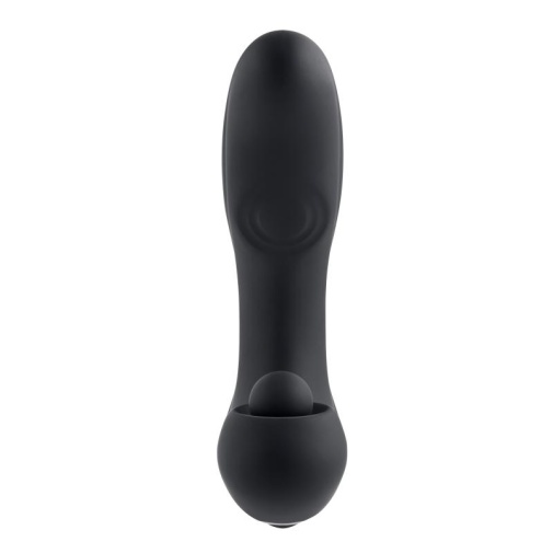 Gender X - Mad Tapper Vibrator w Clit Stimulator - Black photo