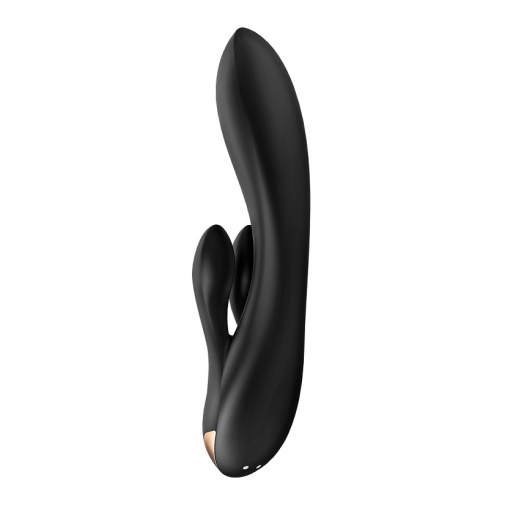 Satisfyer - Double Flex Rabbit - Black photo