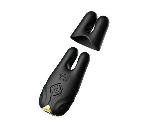 Zalo - Nave APP Vibro Nipple Clamps - Obsidian Black photo