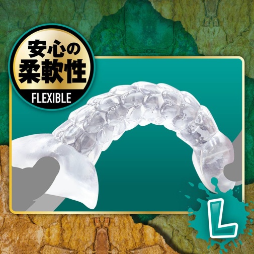 A-One - 鳞状假阳具 大码 - 透明 照片