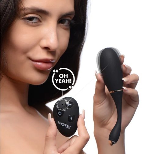 Whisperz - Voice Activated 10X Vibro Egg - Black photo