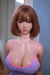 Kikuko Curvy Realistic Sex Doll, Large Breasts, Ultra Soft Silicone 157 cm (5’2 ft) photo