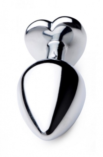 Booty Sparks - Heart Gem Anal Plug M-size - Black photo