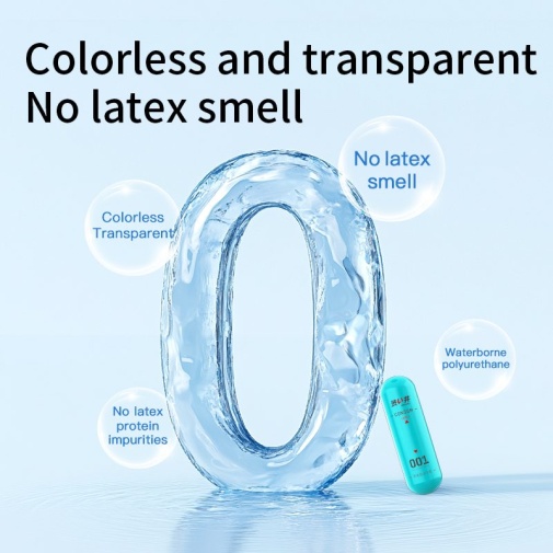 Drywell - 0.01 Ultra Thin Condoms 3's Pack 照片